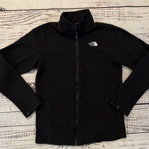 The North Face YXL Black Fleece Jacket Coat 18/20